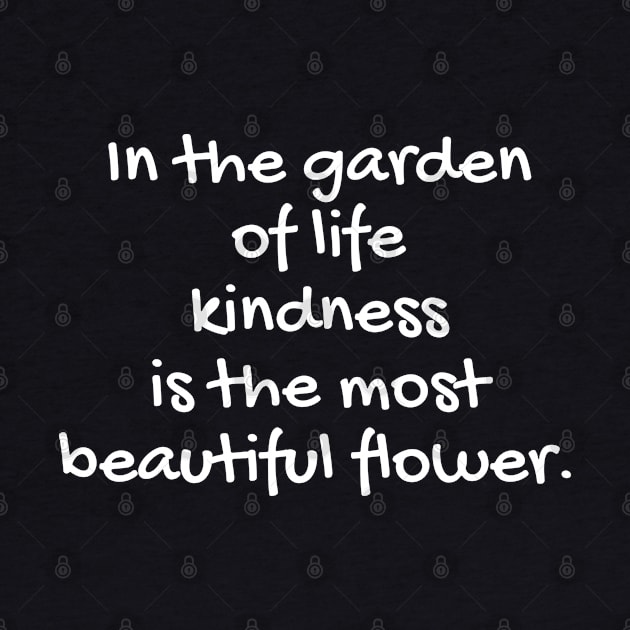 Quote about life - positive quote - Flower by ZenNature